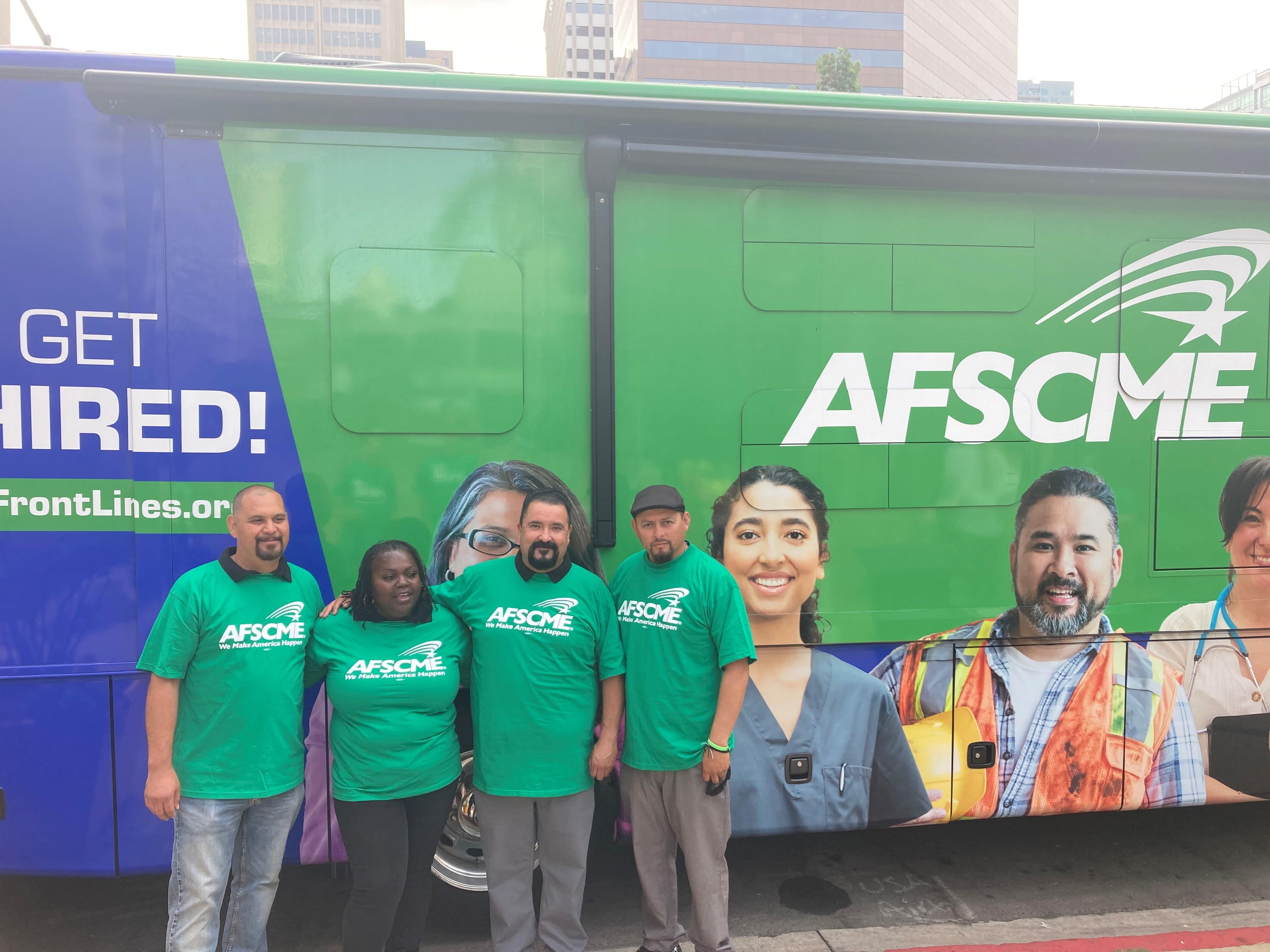 AFSCME's "Staff the Front Lines" in San Diego Local 127 We Make San